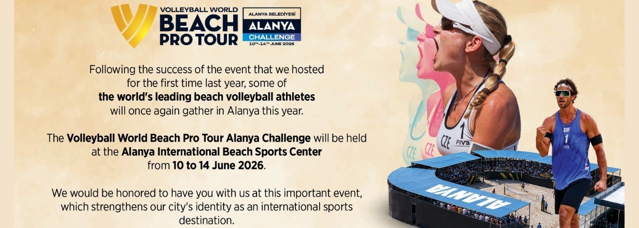 Alanya, Dünya Plaj Voleyboluna Bir Kez Daha Ev Sahipliği Yapıyor
